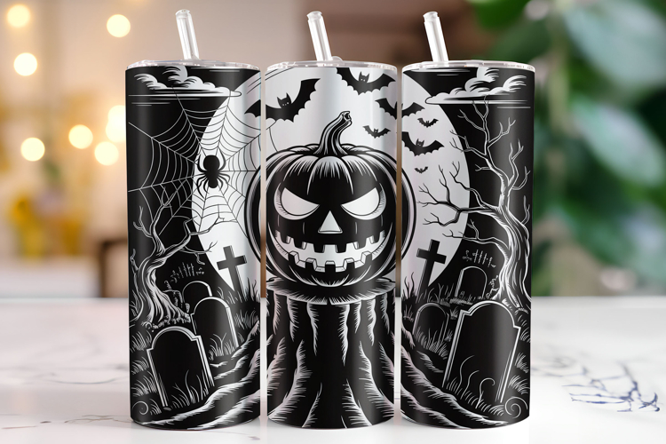 Halloween Tumbler Wrap Image 3
