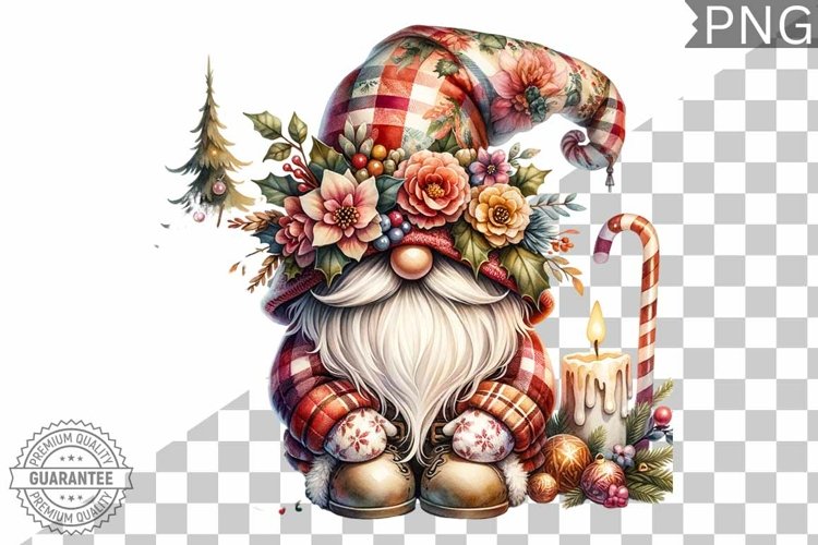 Christmas Gnome Clipart Image 12