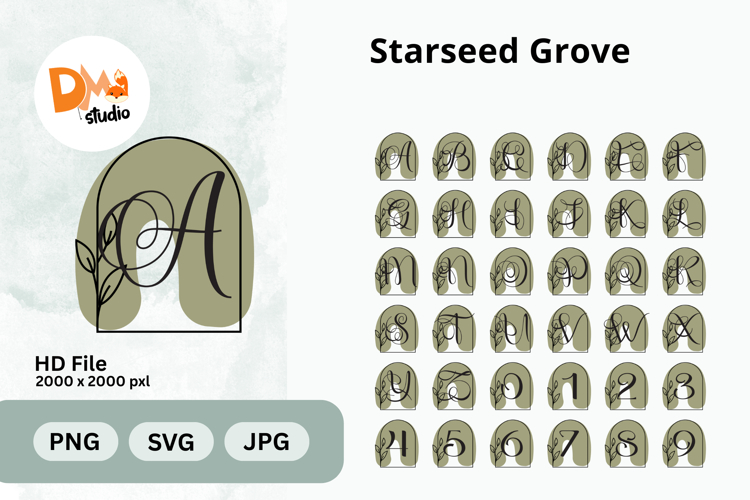 Alphabet Clipart Image 2