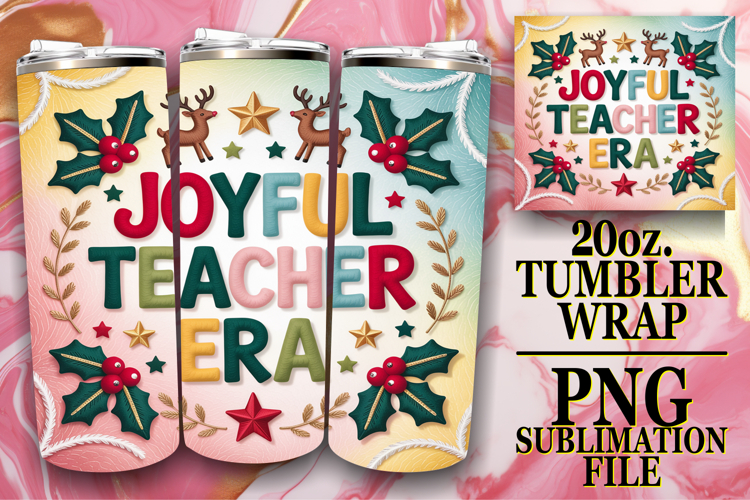 Teacher Tumbler Wrap Image 7