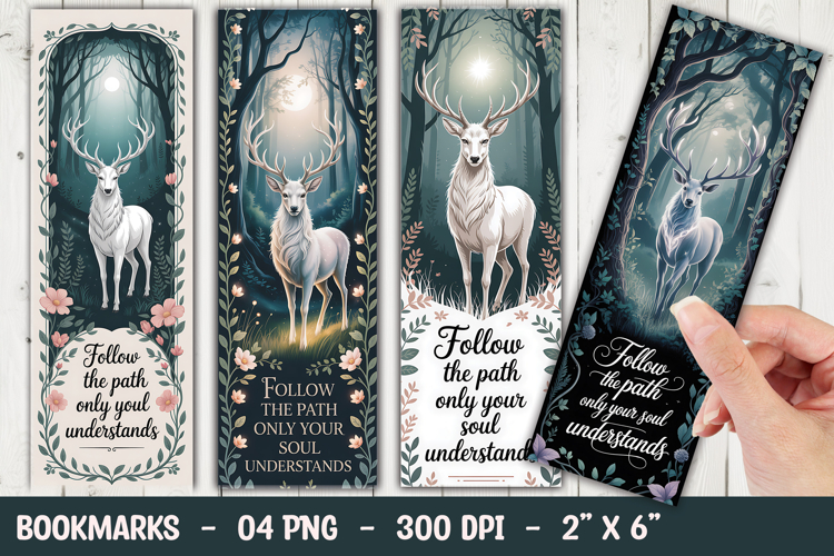 Forest Light Bookmark Sublimation
