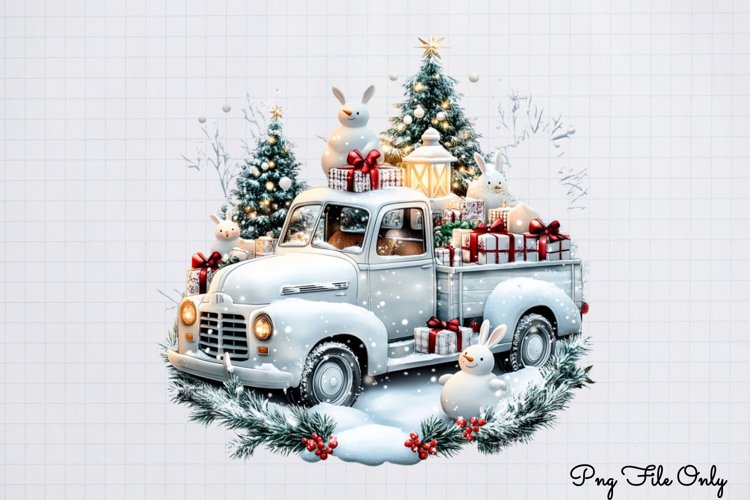 Rustic Christmas Clipart Image 16