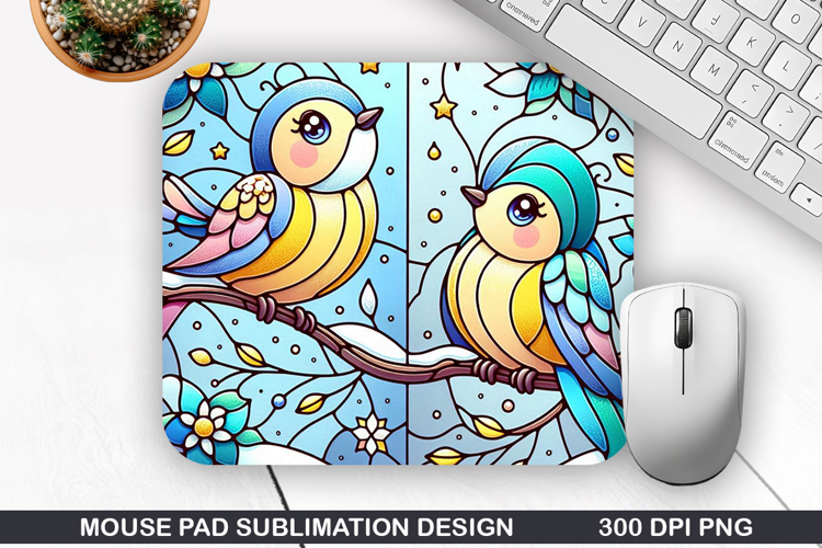 Mouse Pad Sublimation, Christmas Mouse Pad PNG Design