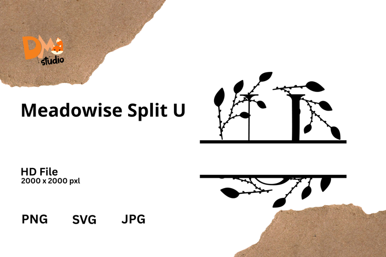Floral Monogram Letter Svg Image 11