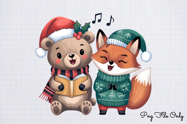 Boho Christmas Clipart Image 14