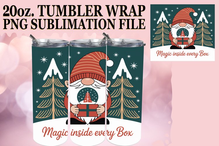 Christmas Tumbler Wrap Image 21