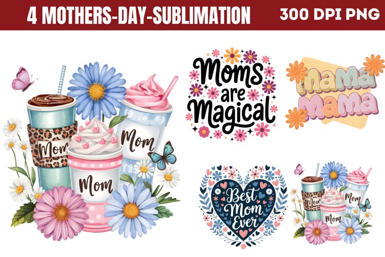 Mother's Day Sublimation Designs Image 20