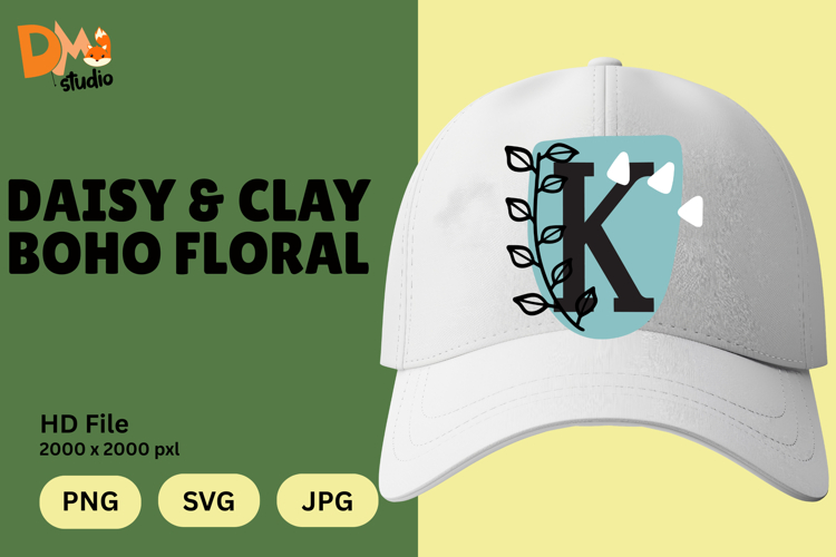 Floral Letter Svg Image 3