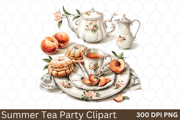Tea Party Clipart Image 13