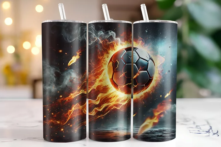 Football Tumbler Wrap | Sublimation | Tumblers