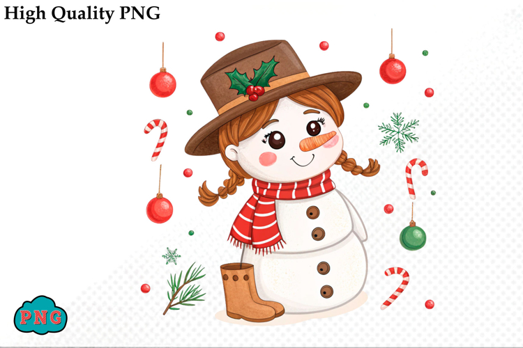 Christmas Cactus and Cow Boy Boots PNG