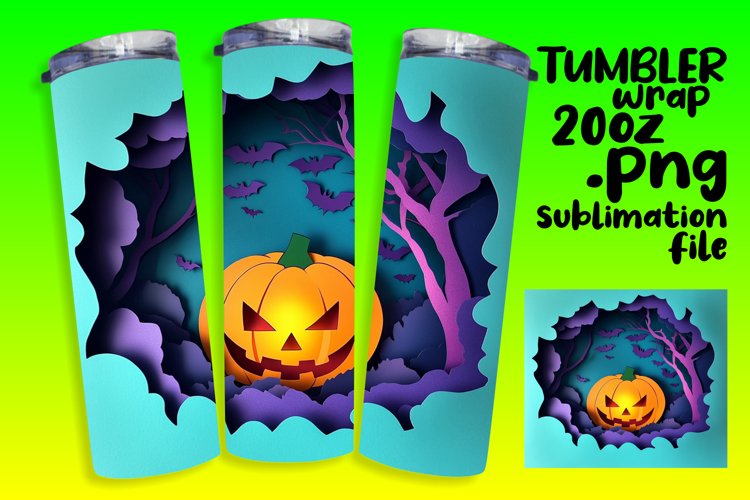 Halloween Tumbler Wrap Image 21