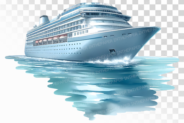 Cruise Ship Clipart Image 13