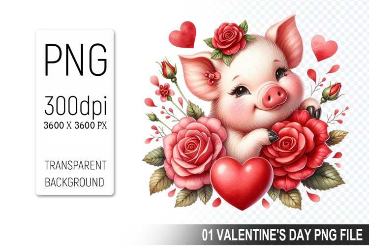 Pig Clipart Image 24
