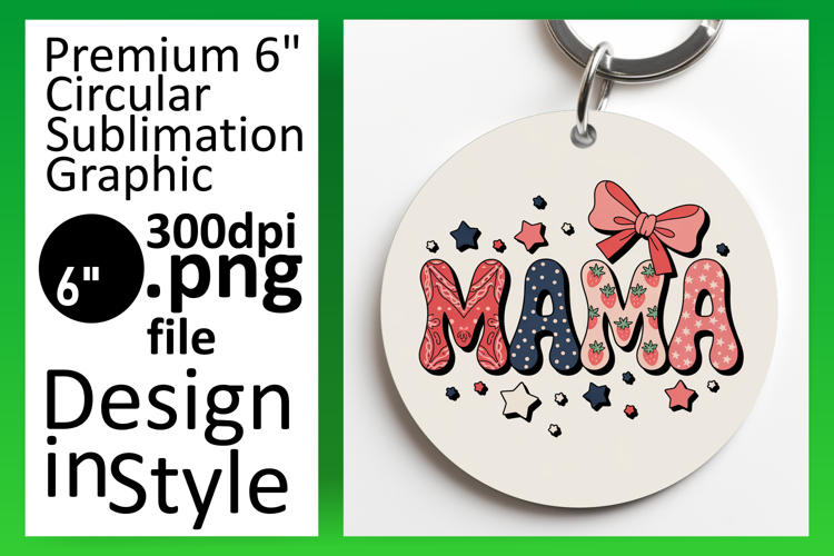 Mama Sublimation Design Image 2