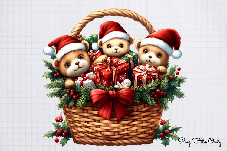 Boho Christmas Clipart Image 24