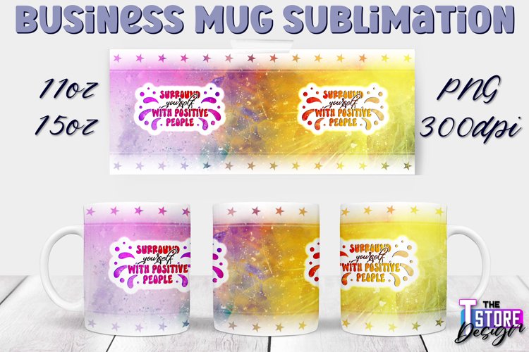 Business Mug Quotes Sublimation | 11 Oz 15 Oz Mug Design v.2 example image 1