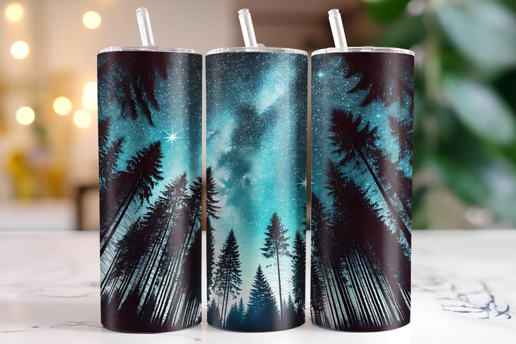 Starry Night Tumbler Wrap | Sublimation | Tumblers
