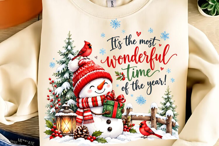 It's The Most Wonderful Time Of The Year PNG, Christmas PNG example image 1