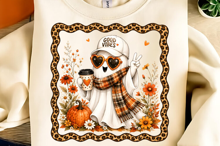 Funny Halloween PNG, Spooky Season Halloween PNG, Pumpkin example image 1