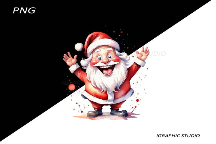 Santa Clause Clipart Image 9
