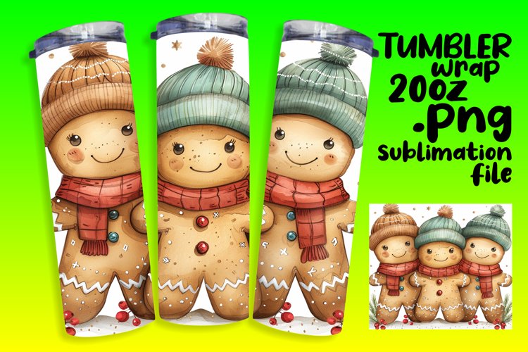 Christmas Tumbler Wrap Image 3