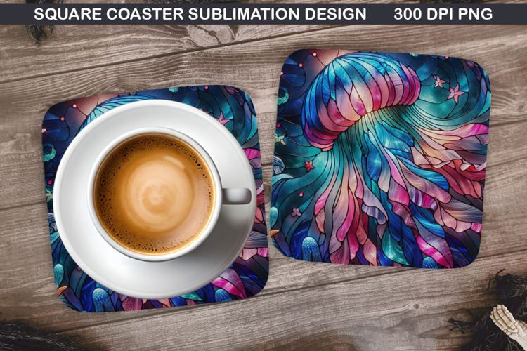 Summer Coaster Sublimation, Summer Coaster PNG Design