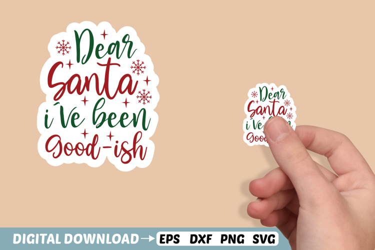 Christmas Stickers SVG Image 5