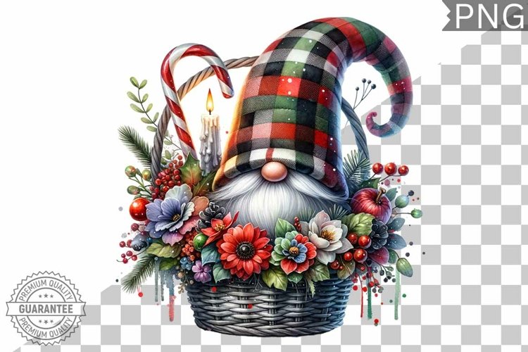 Christmas Gnome Clipart Image 6