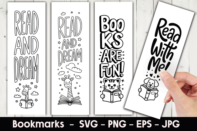 Books Fun Bookmark Sublimation