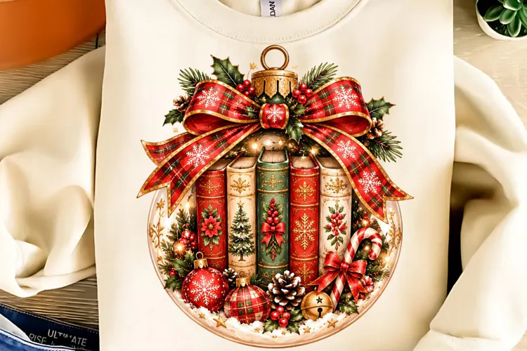 Christmas Books PNG, Funny Christmas PNG, Christmas PNG