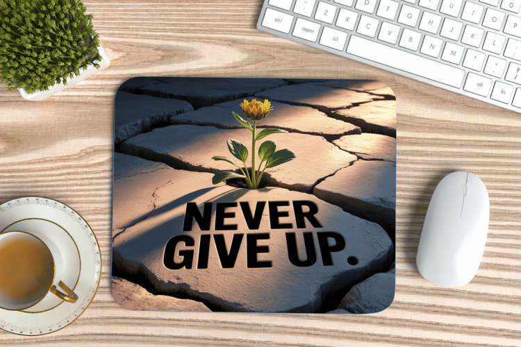 Inspirational Quotes Mouse Pad, Motivational PNG Sublimation
