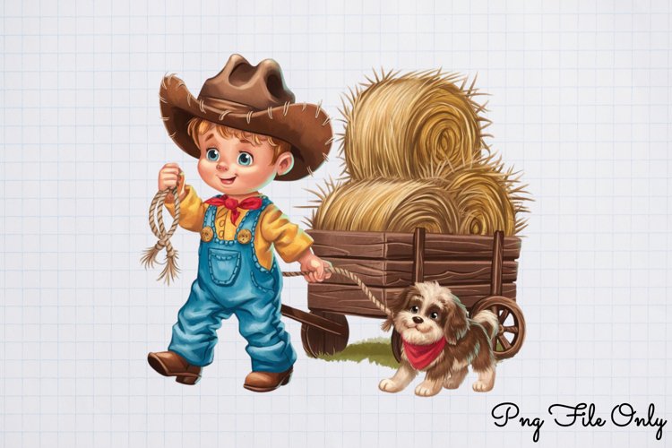 Cowboy Clipart Image 4