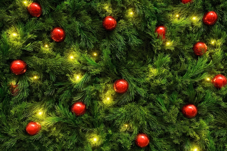 Red Christmas Background Image 23