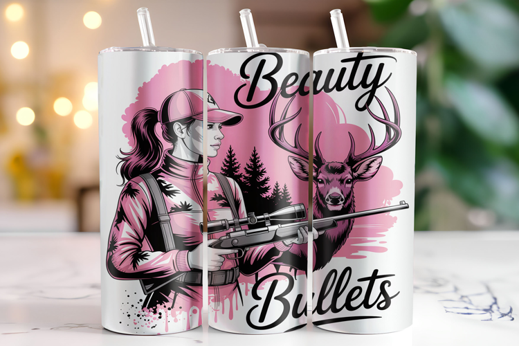 Beauty Bullets Tumbler Wrap | Sublimation | Tumblers