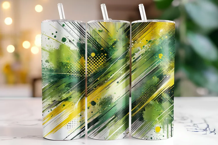 Paint Tumbler Wrap | Sublimation | Tumblers