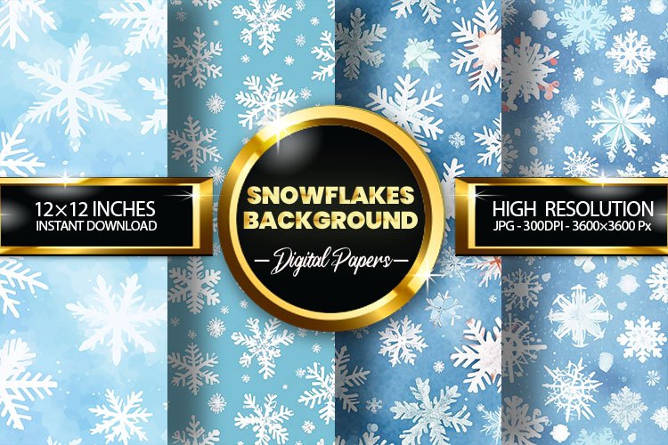 Snowflake Clipart Image 8