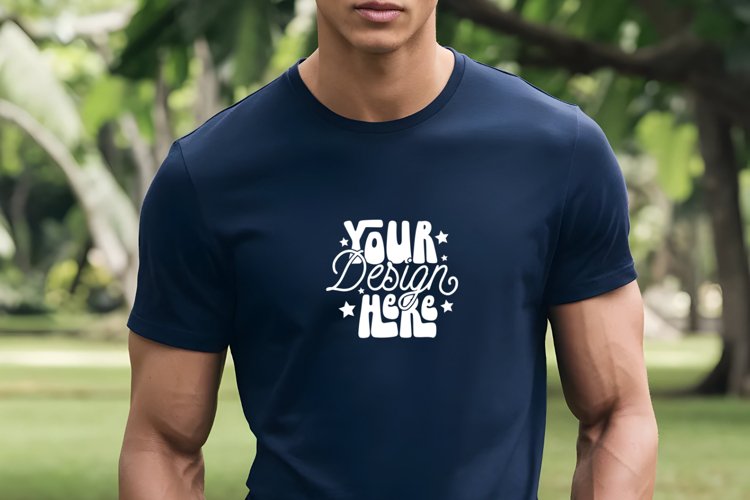 Gildan 64000 Tshirt Mockup, Black Tshirt Mockup 64000