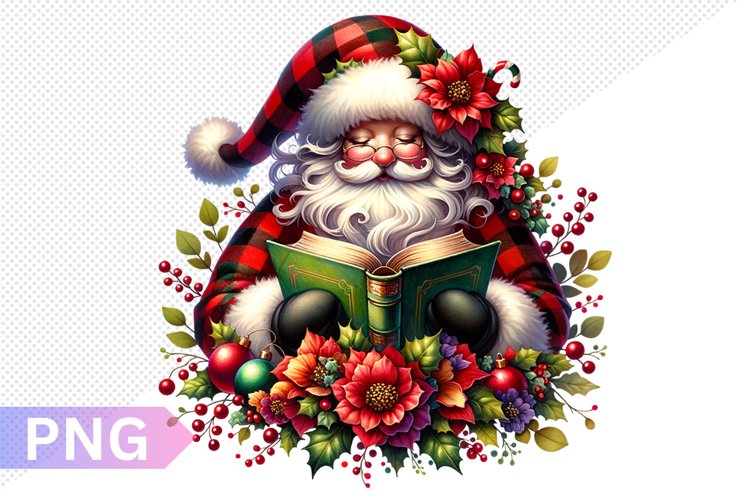 Santa Christmas Clipart Image 11