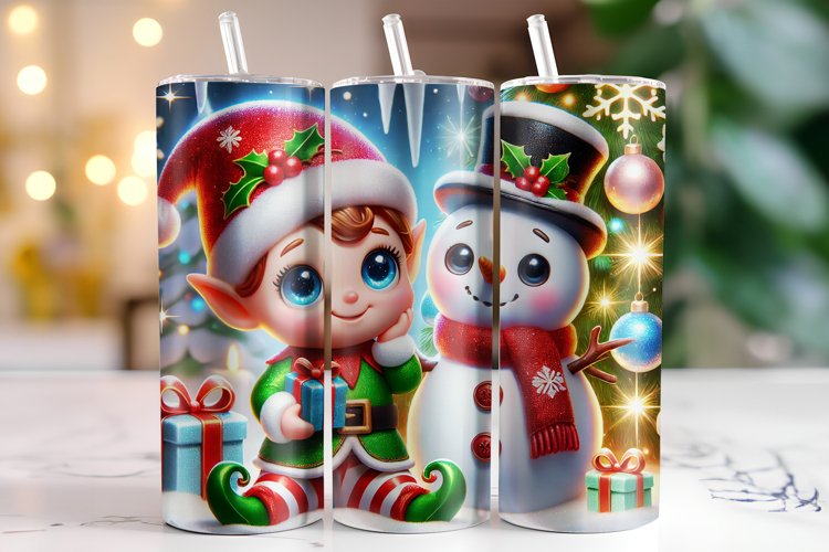 Christmas Tumbler Wrap | Sublimation | Tumblers