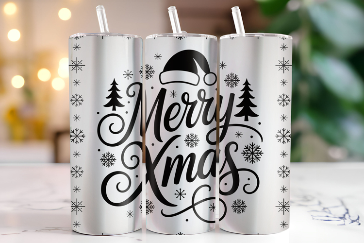 Christmas Tumbler Wrap Image 3