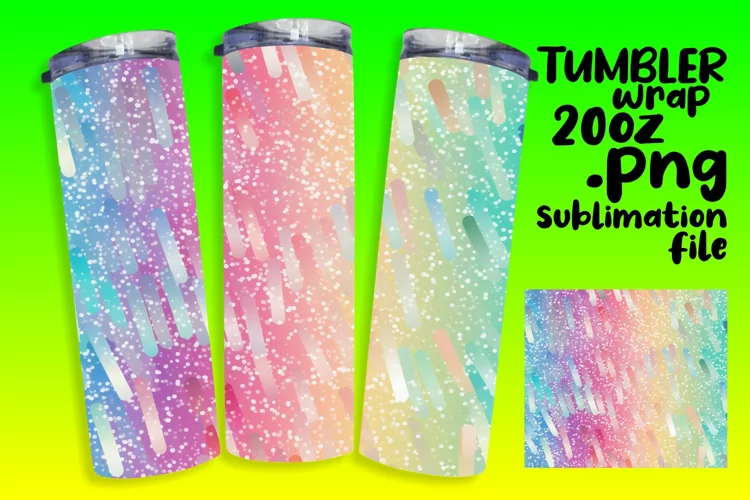 Dazzle Glitter Tumbler Sleeve