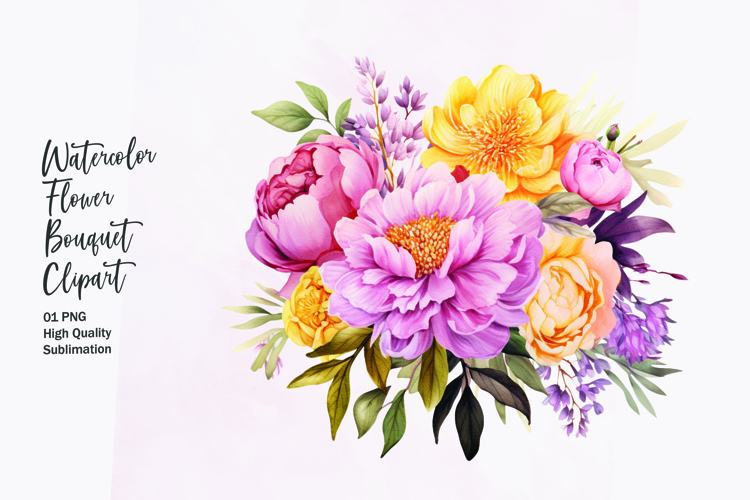 Bouquet Clipart Image 16
