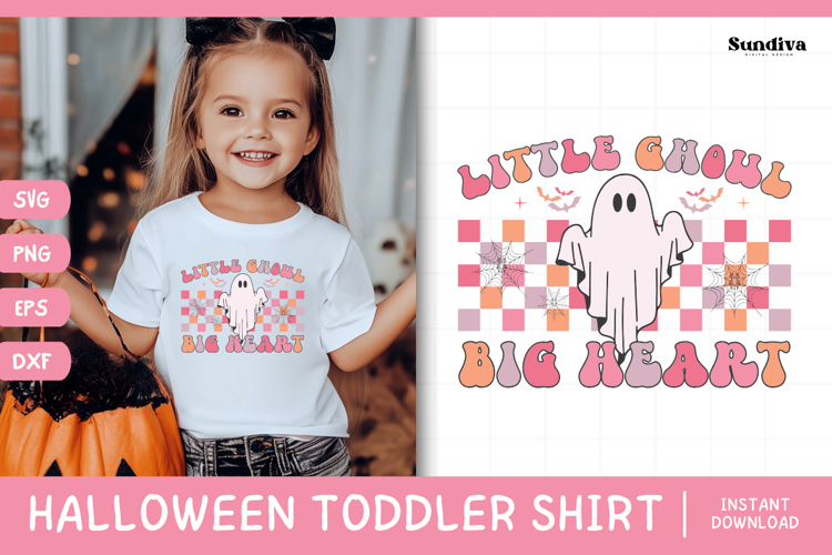Funny Halloween Toddler Shirt Quote SVG | Little Ghoul