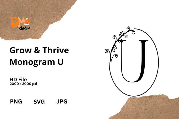 Grow   Thrive Monogram