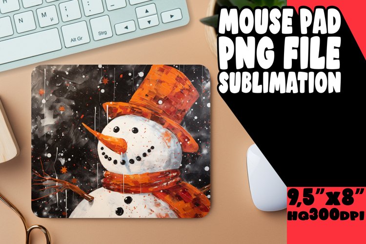 Snowman Sublimation Image 6