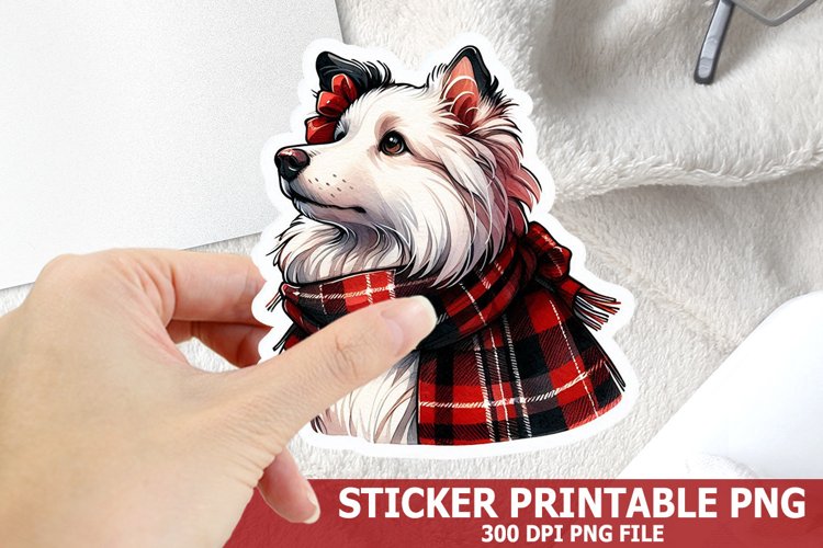 Christmas Dog Clipart Image 21