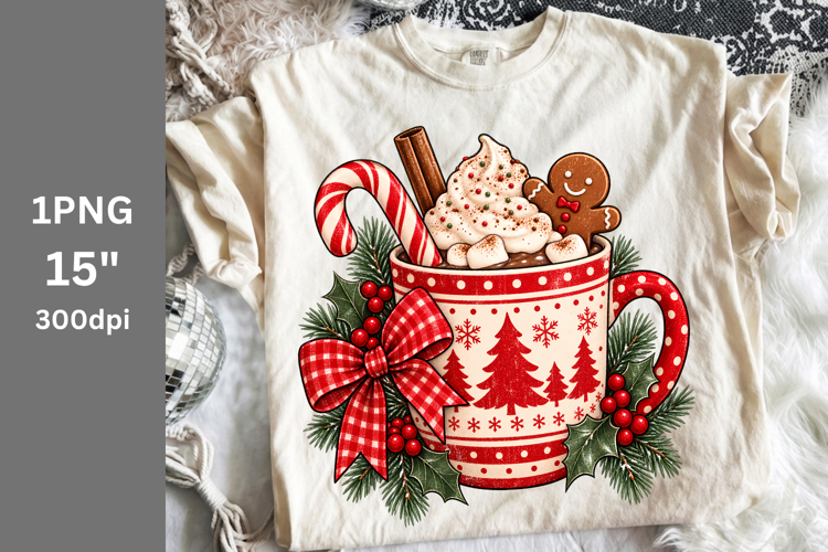 Christmas PNG, Mug PNG, Winter PNG