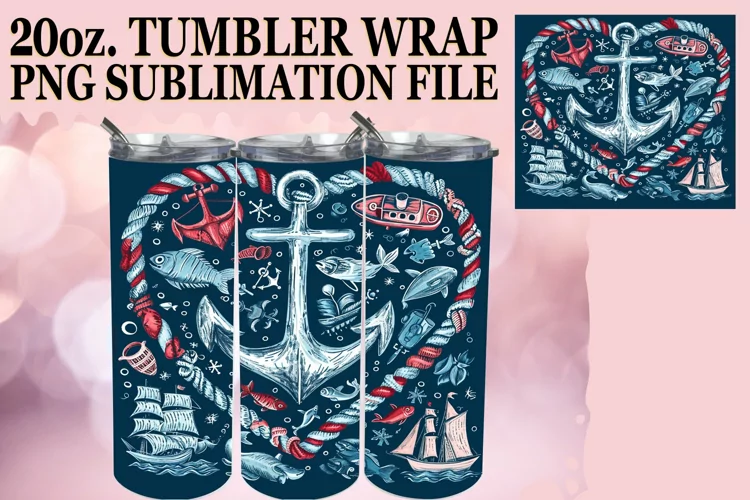 Heartwarming Sublimation Tumbler Wrap