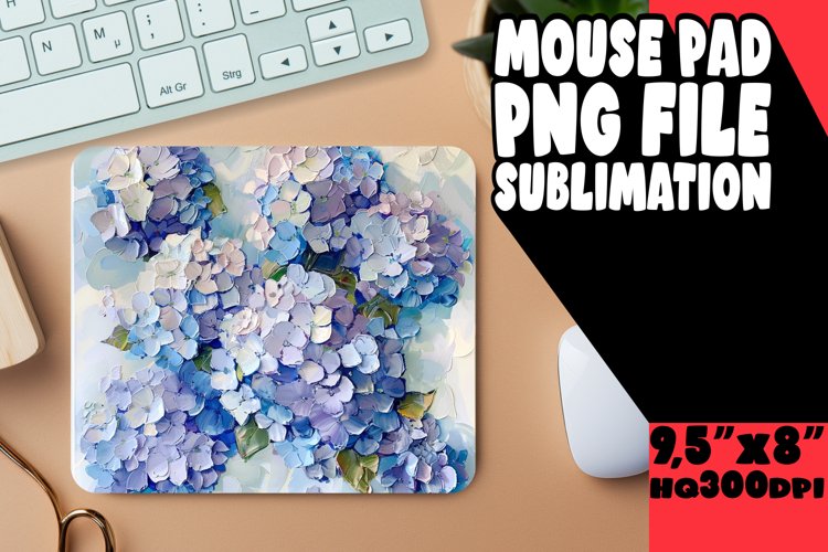 Spring Petal Parade Mouse Pad Design example image 1